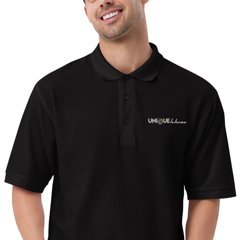 Uniquelahoma Logo – Men’s Premium Polo