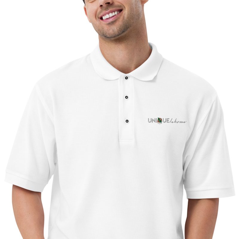 Uniquelahoma Logo – Men’s Premium Polo - Image 2