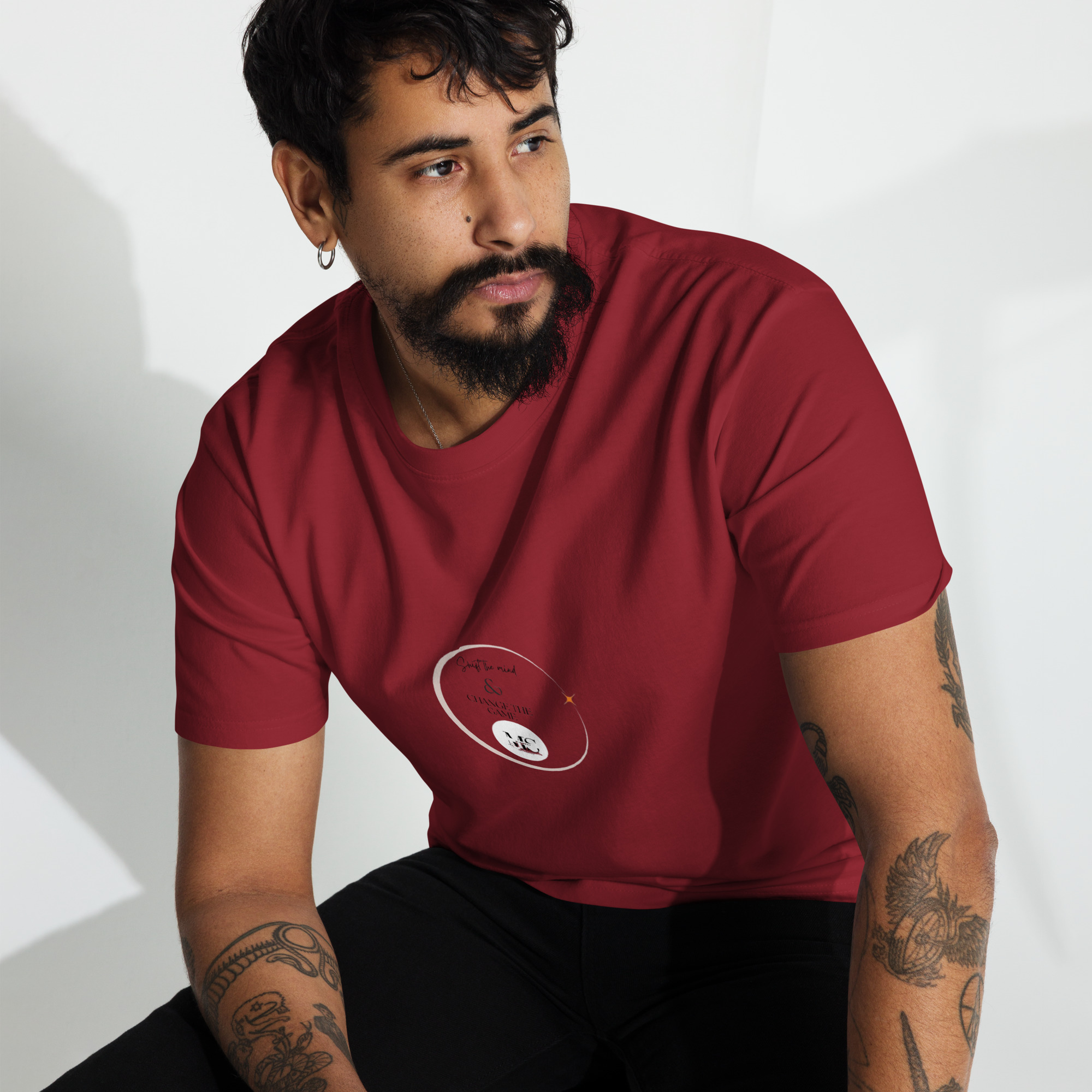 Men’s premium heavyweight tee - Image 5