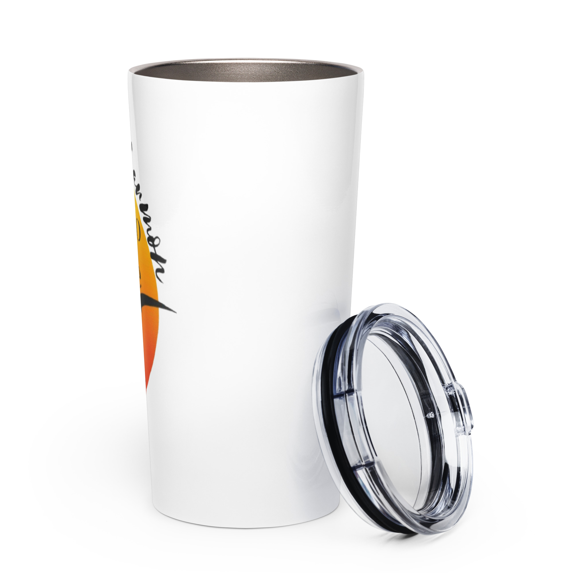 Tapered stainless steel tumbler - Image 2