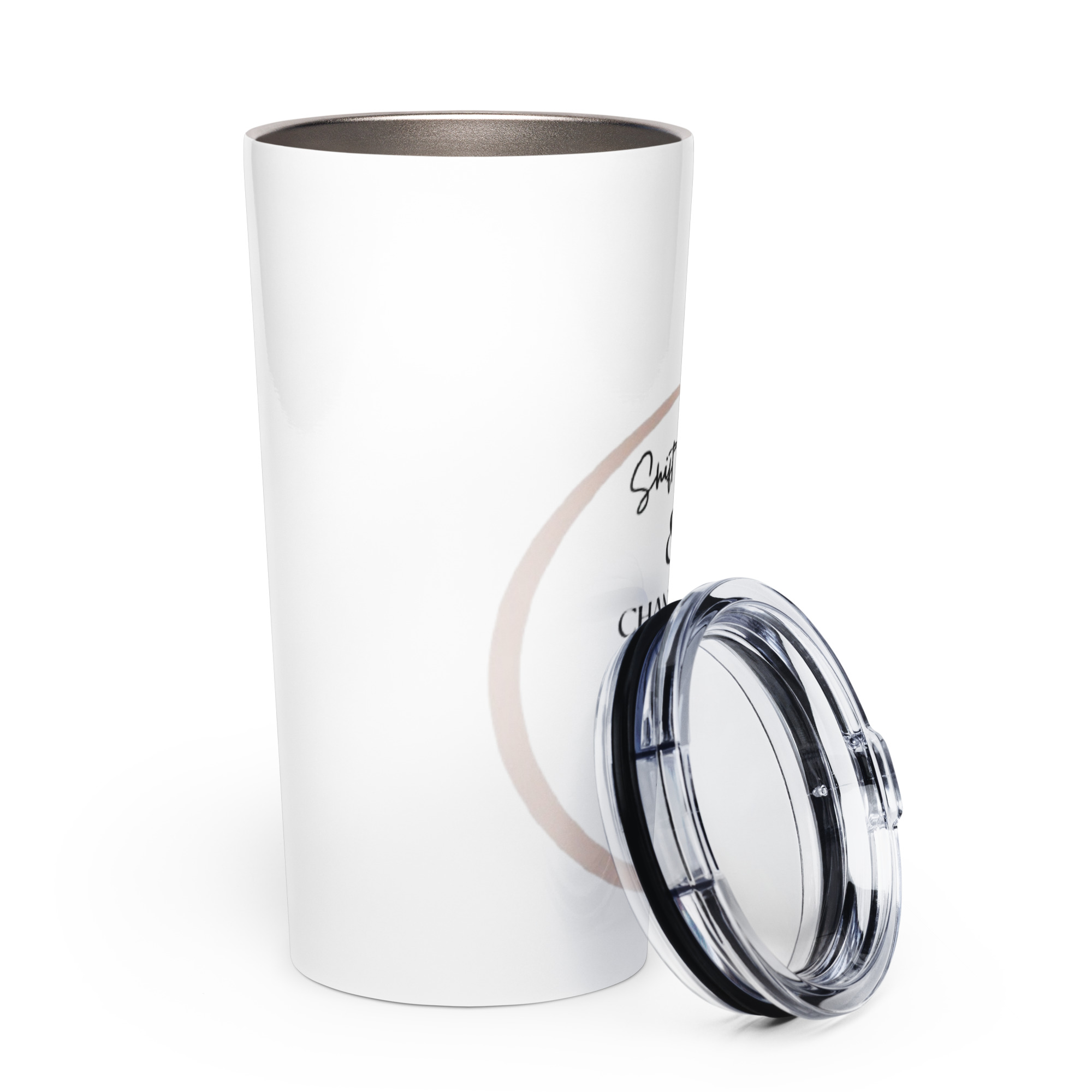 Tapered stainless steel tumbler - Image 4