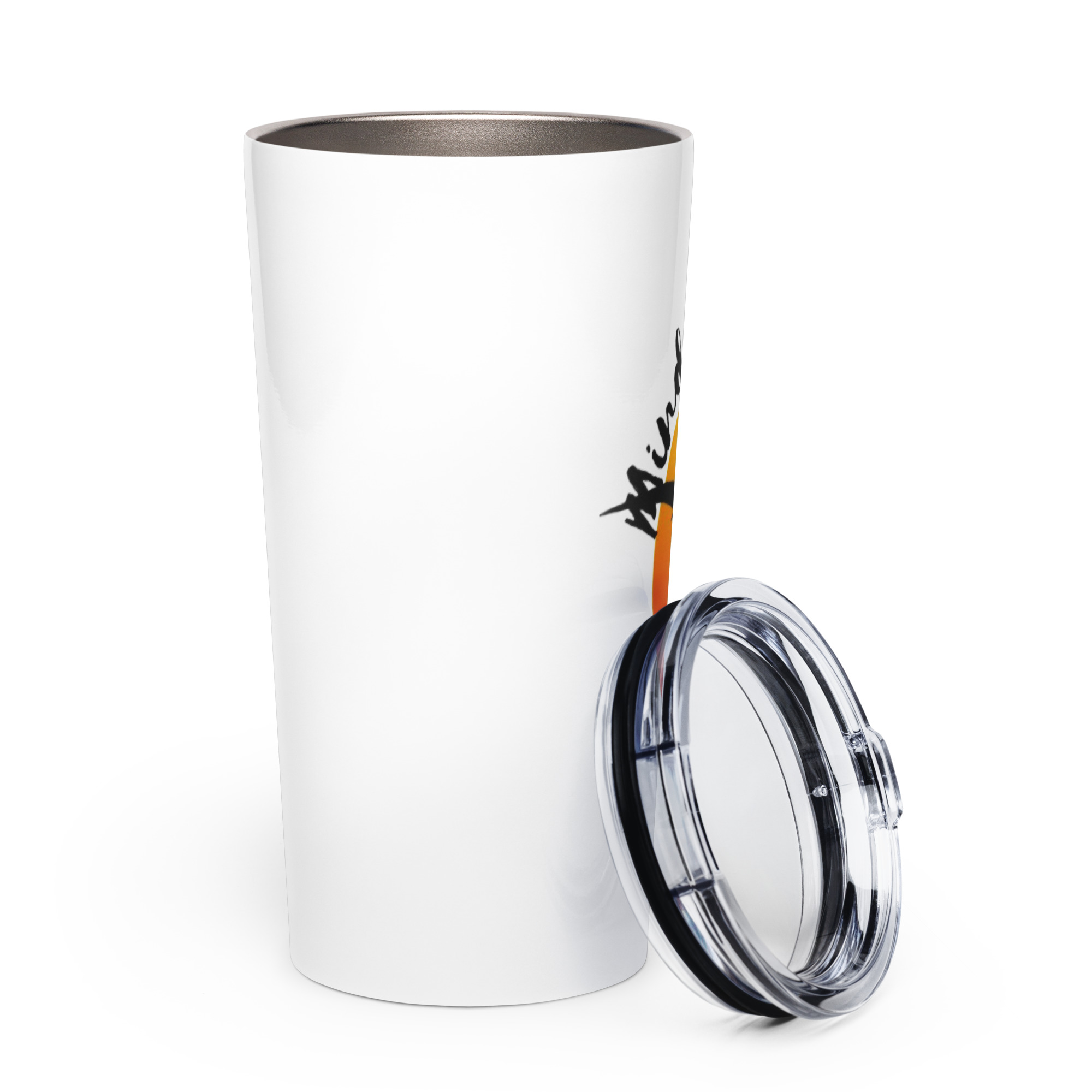 Tapered stainless steel tumbler - Image 4