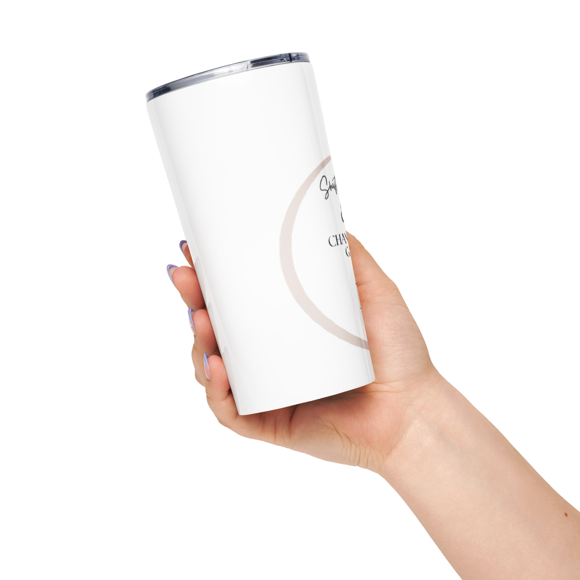Tapered stainless steel tumbler - Image 4