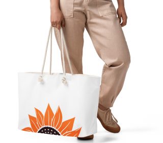 Oversized weekender bag